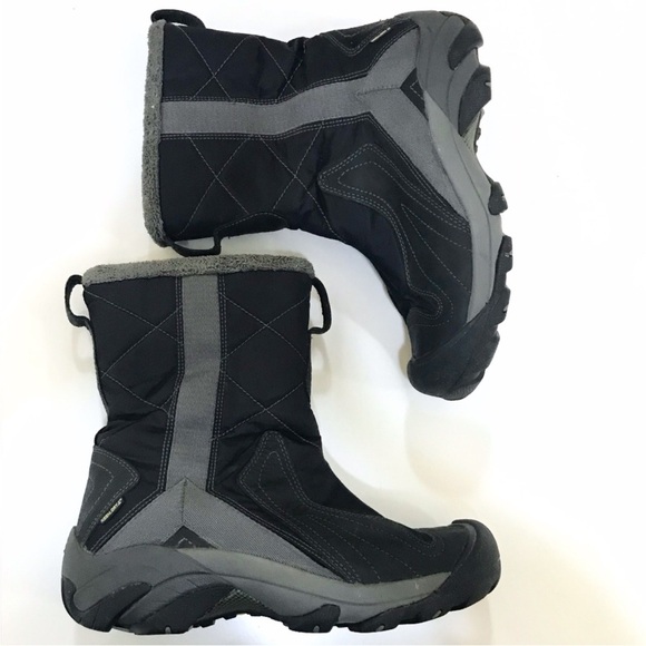 Keen Betty Black Waterproof Insulated Winter snow Boots size 9 - Picture 4 of 9